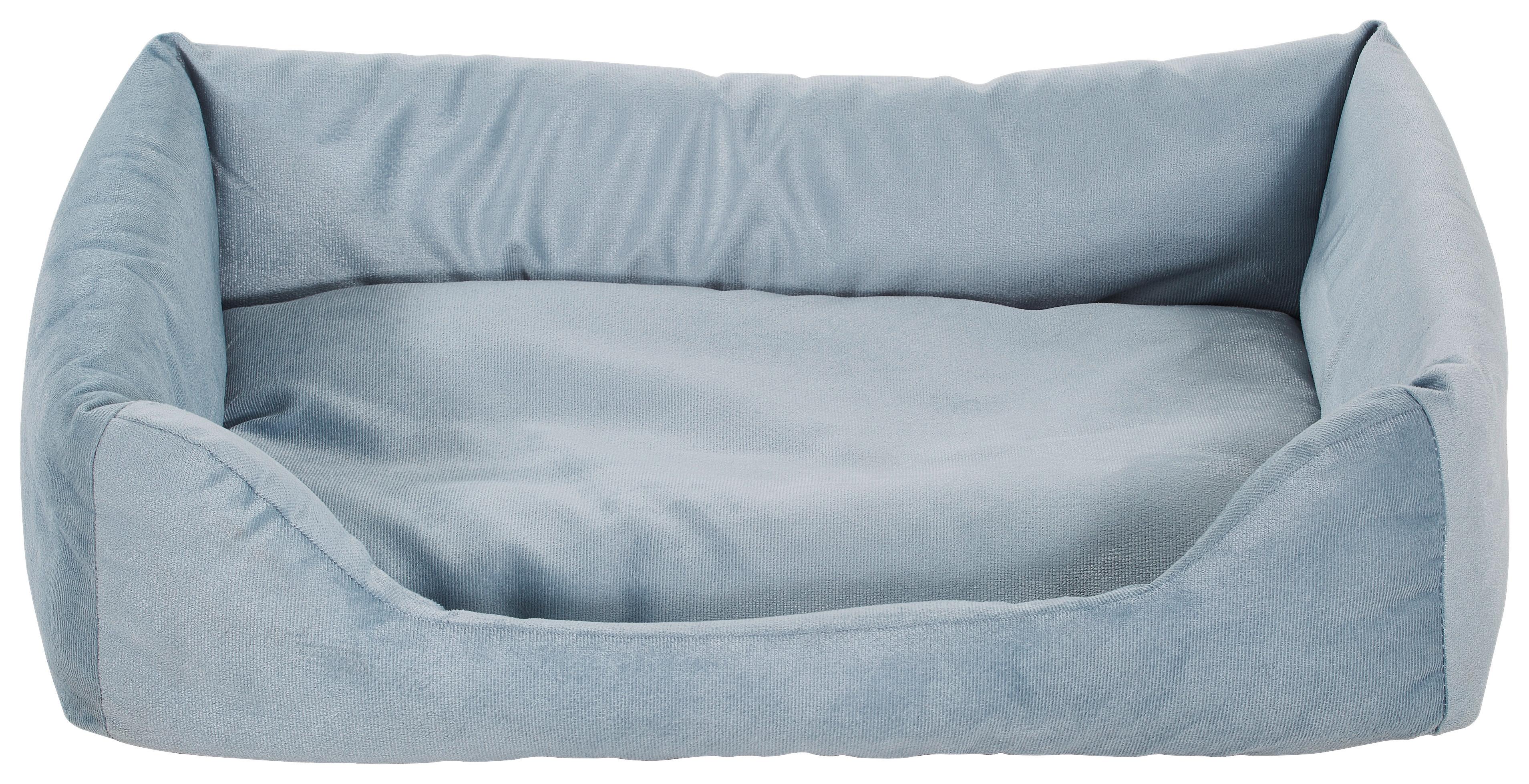 Haustierkissen Sunny ca. 55x40x16cm - Hellblau, KONVENTIONELL, Textil (55/40cm)
