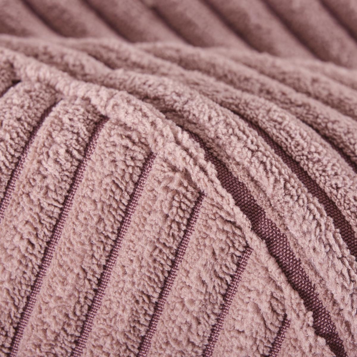Sitzsack Cord mit Zip ca. 80x85x80 cm Rosa - Rosa, Trend, Textil (80/85/80cm) - Livetastic