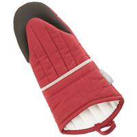 Kuhinjska Rokavica Za Pečico Alexa -Ext- - rdeča, tekstil (15/33cm) - Modern Living