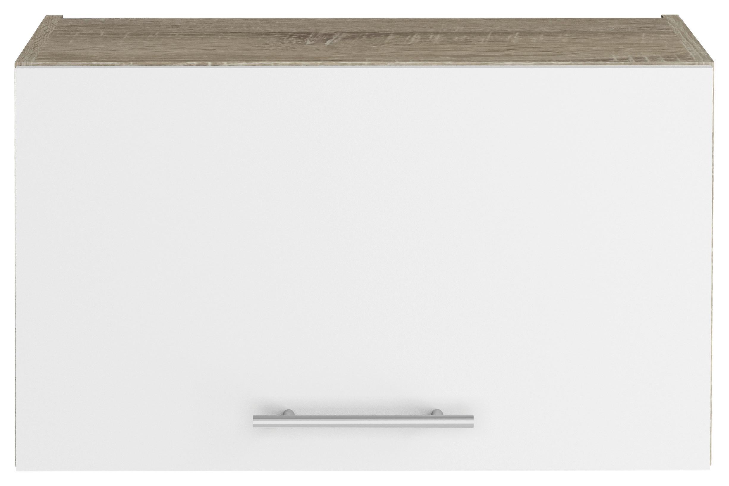 Kuhinjski Gornji Element Corina - bijela/boje aluminija, Moderno, metal/drvo (60/36,2/34,6cm) - Based