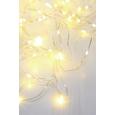 Lichterkette Venuto, Max. 0,03 Watt - Silberfarben, Kunststoff/Metall (190cm)