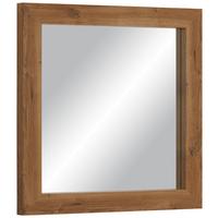 Wandspiegel Tina ca. 51x51x3,5cm - Eichefarben, KONVENTIONELL, Glas/Holzwerkstoff (51/51/3,5cm) - Mömax