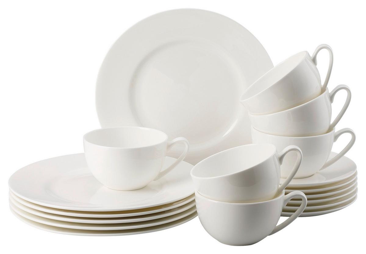 SERWIS KAWOWY 61040-800001-28429 ROSENTHAL - biały, Basics, ceramika - Rosenthal