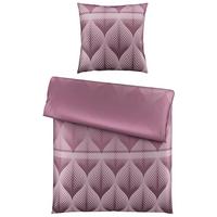 Bettwäsche Domps XL Mauve ca. 155x220cm - Mauve, MODERN, Textil (155/220cm) - Modern Living