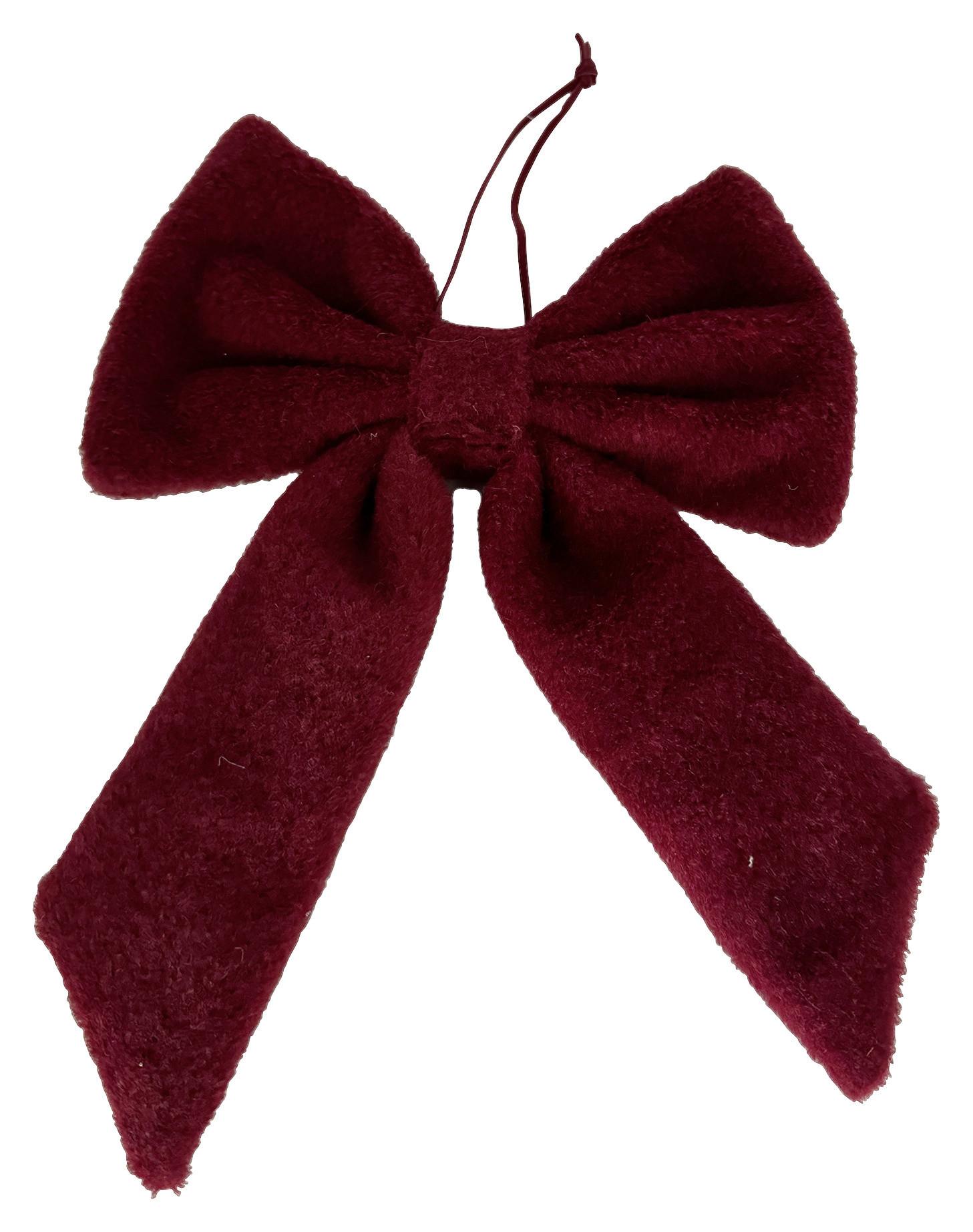Dekohänger Santa Rot - Rot, Textil (20/29cm) - Mömax