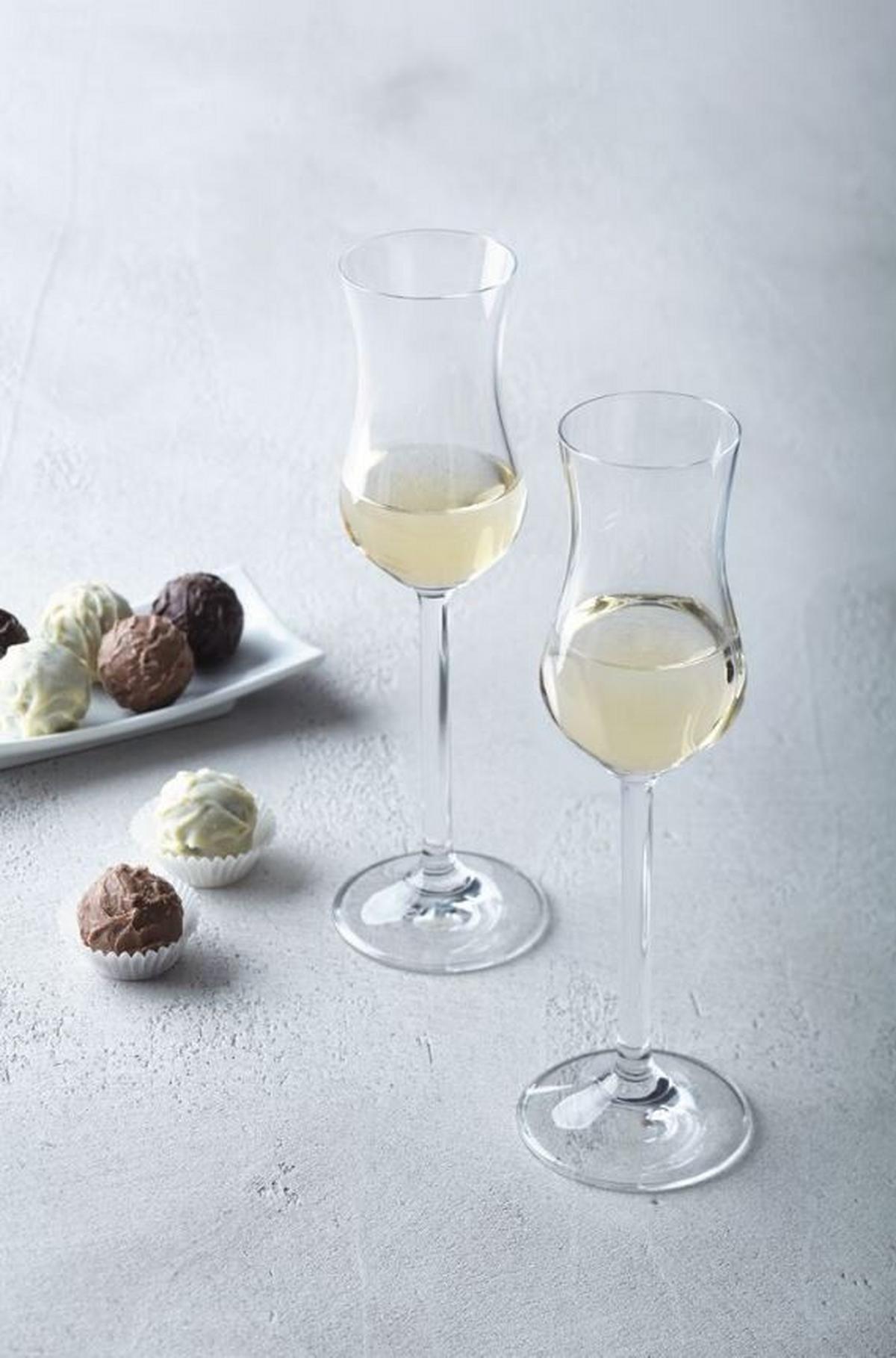 KOMPLET SZKŁA STOŁOWEGO 063319 - przejrzysty, Basics, szkło (20/6cm) - Leonardo