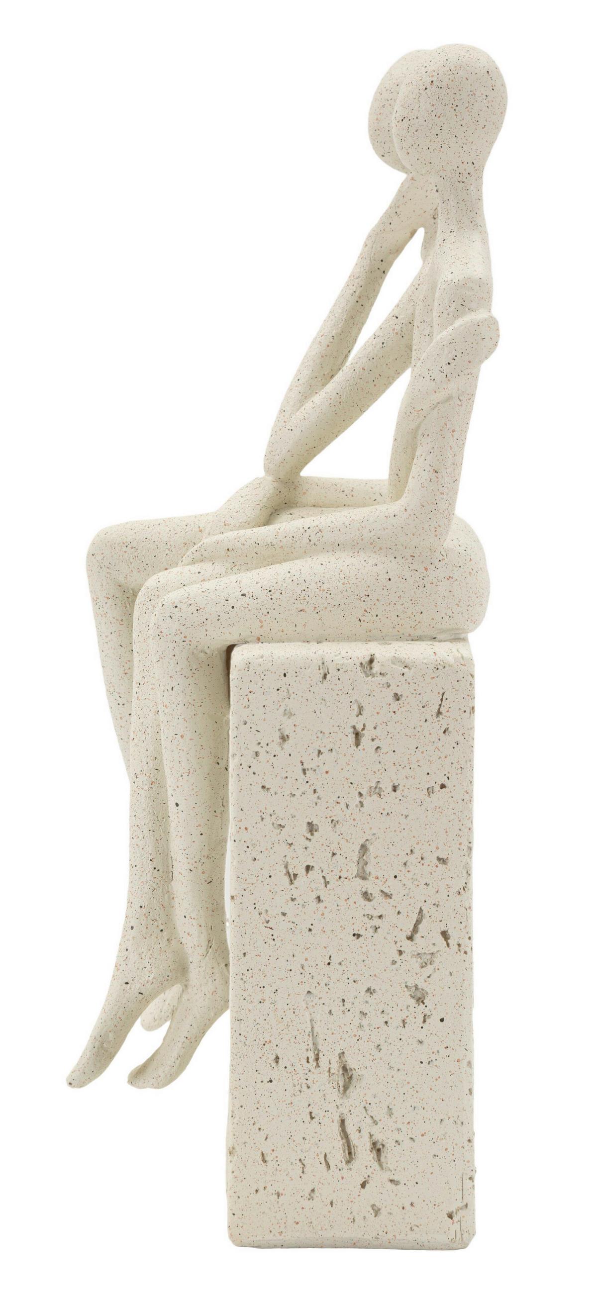 Skulptur Susa Cream - Basics, Kunststoff (11.5/29/5cm)