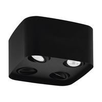 Deckenleuchte 99675* Caminales-Z - Schwarz, Design, Metall (24/24/12cm) - Eglo