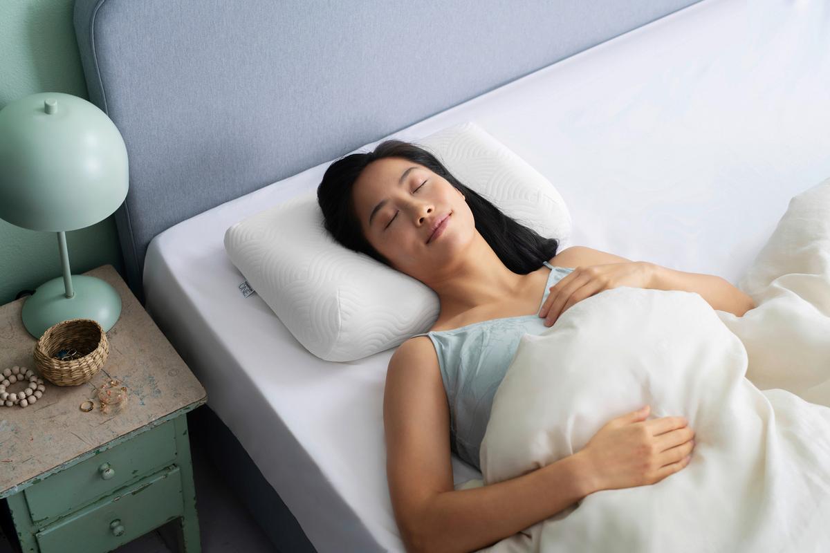 PODUSZKA POD KARK ONE SUPPORT - biały, Basics, tkanina (31/50cm) - Tempur