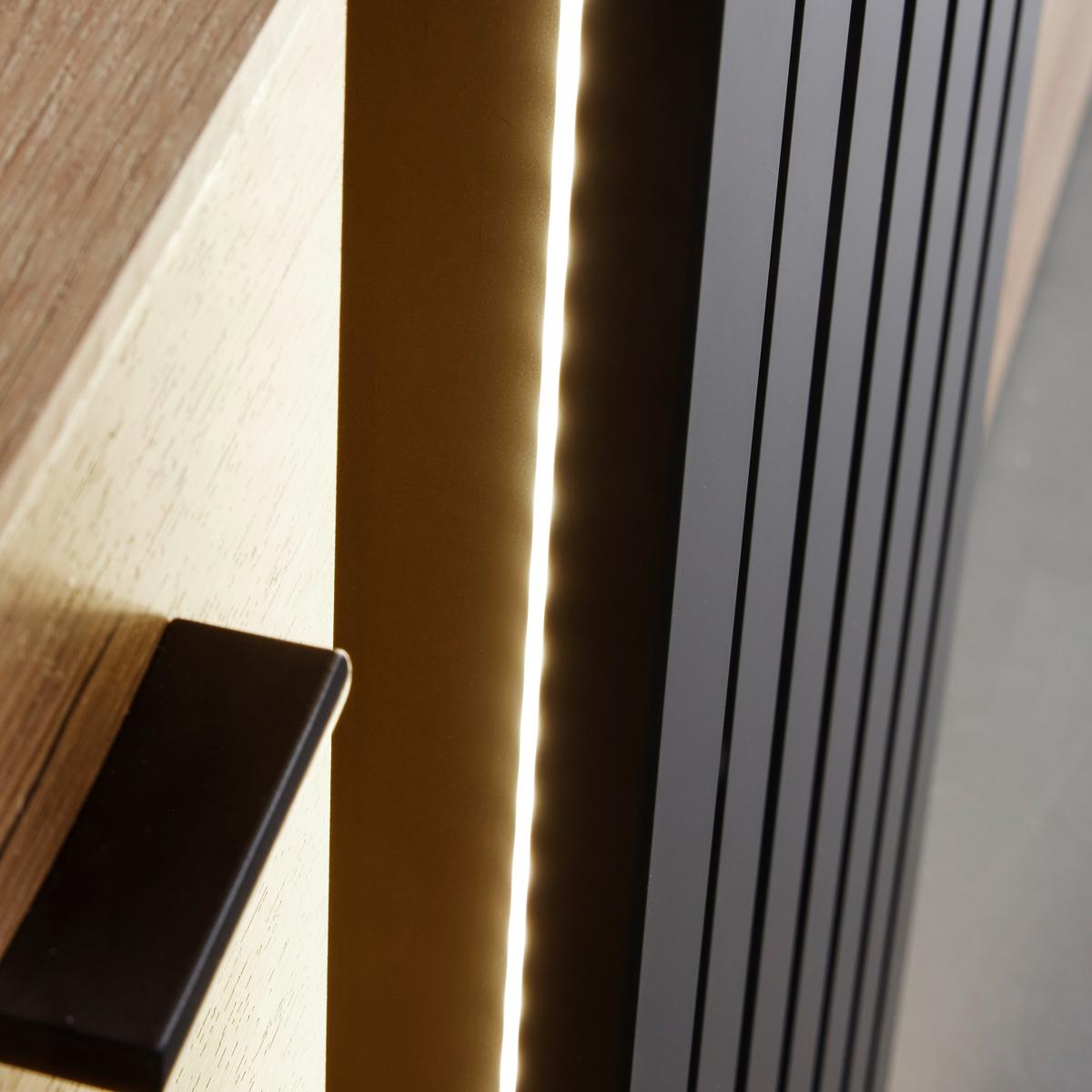 TV-Element in Eiche/Grau - Modern, Holzwerkstoff/Kunststoff (207,8/66/44,8cm) - Mömax