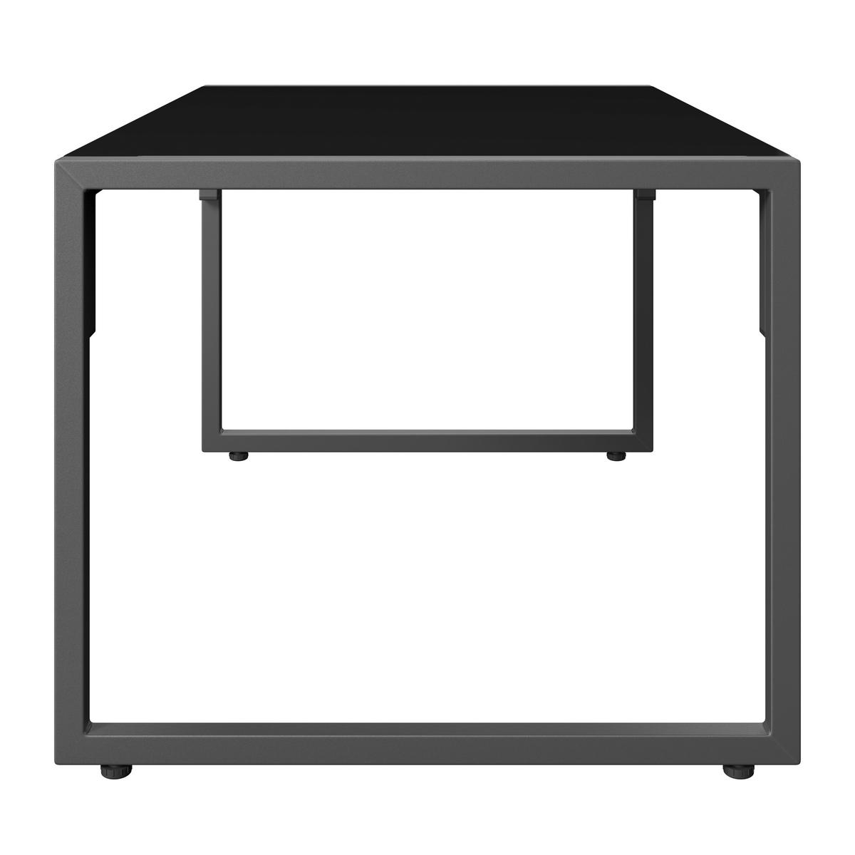 Vrtni Set Lucia - tamno siva/svijetlo siva, Basics, staklo/metal