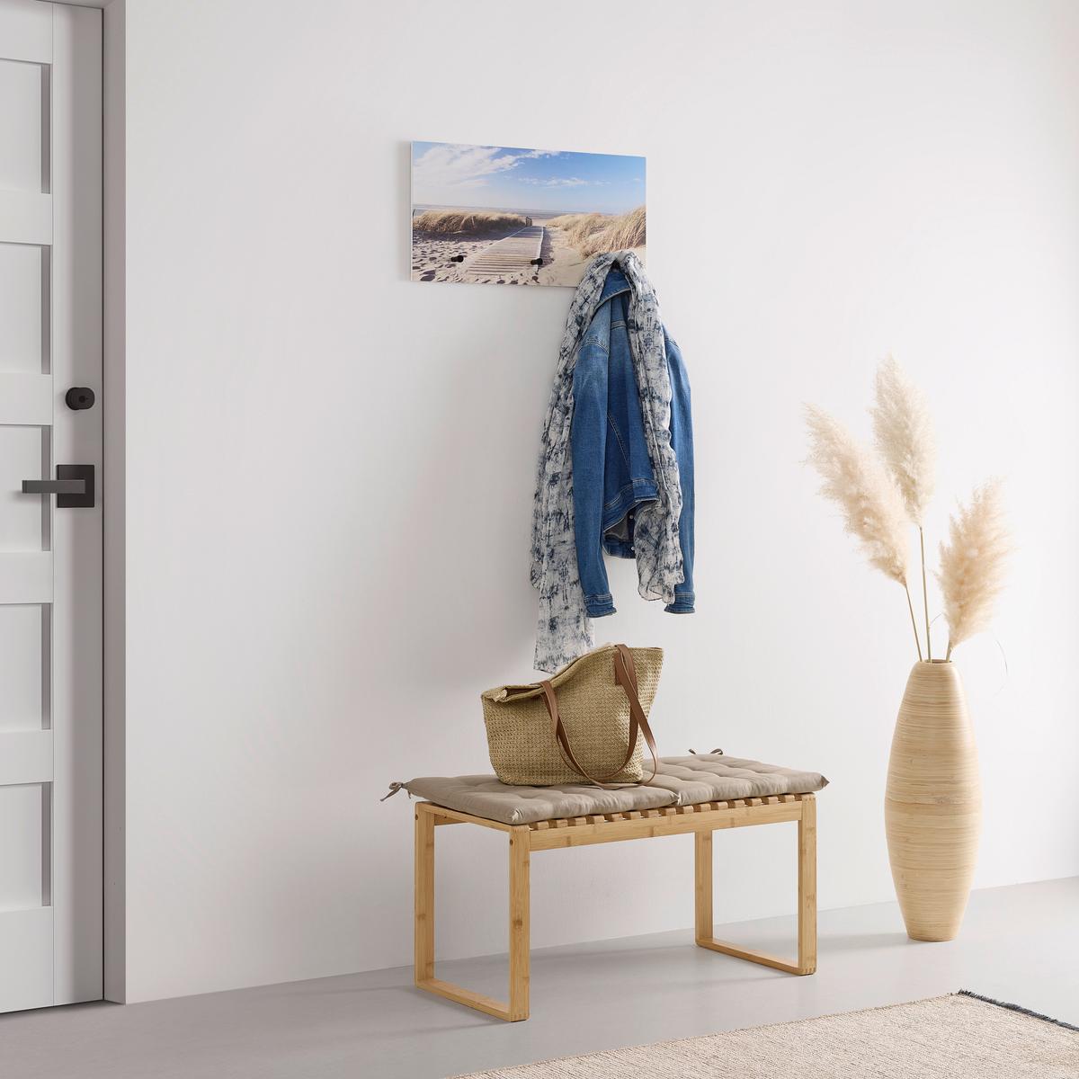 Wandgarderobe Kalea Strand Multicolor - Multicolor, MODERN, Holzwerkstoff (60/30/4cm) - Mömax