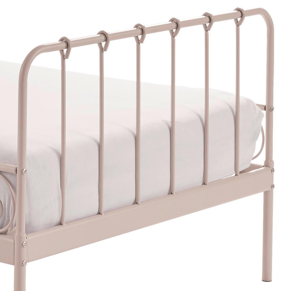 Kinder-/Juniorbett Alice ca. 90x200 cm Rosa - Rosa, ROMANTIK / LANDHAUS (90/200cm) - MID.YOU