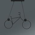 Viseča Svetilka Bike - črna, Trendi, kovina (77,5/122cm) - Mömax modern living