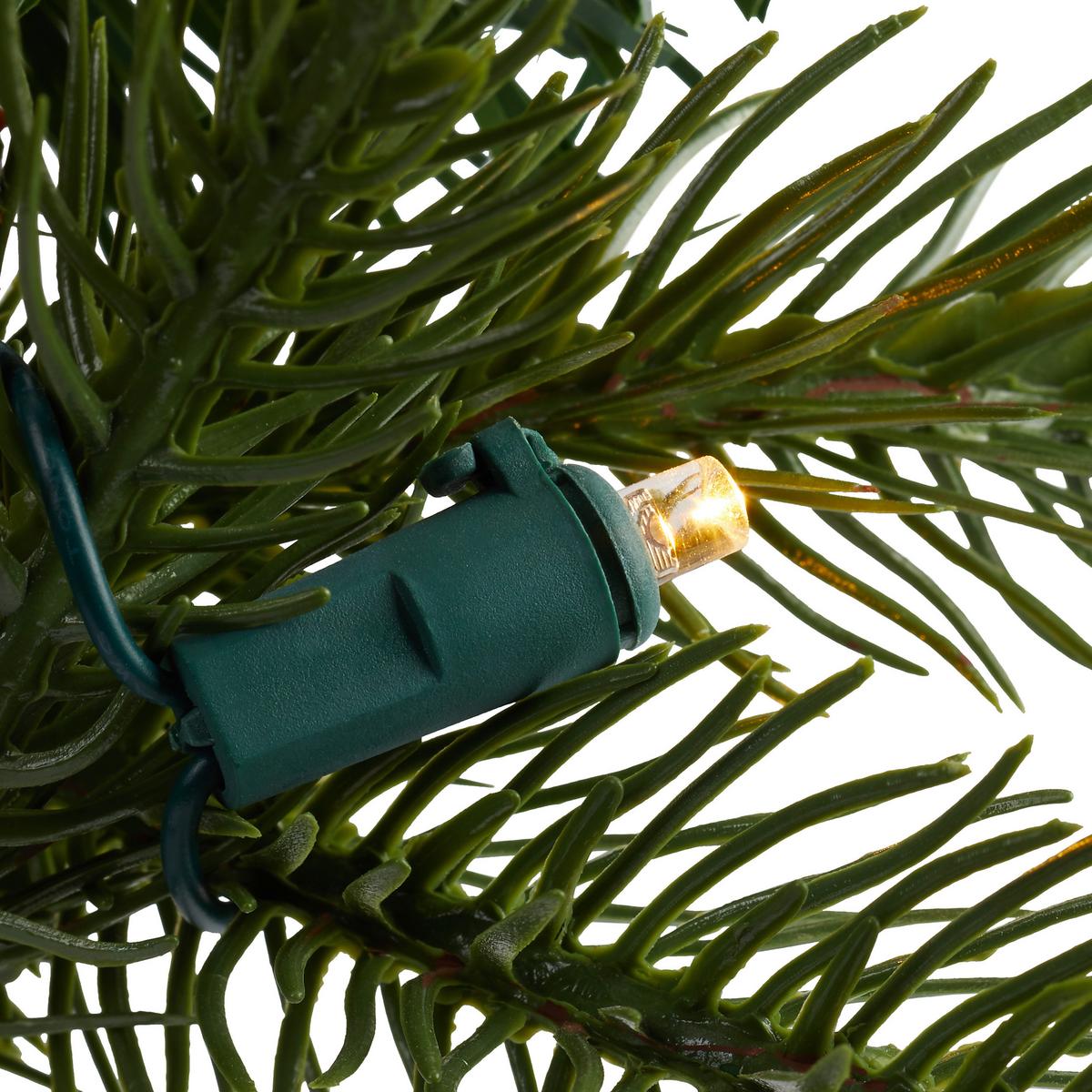 Weihnachtsbaum in Grün ca. 155cm - Grün, Basics, Kunststoff/Metall (107/155cm)