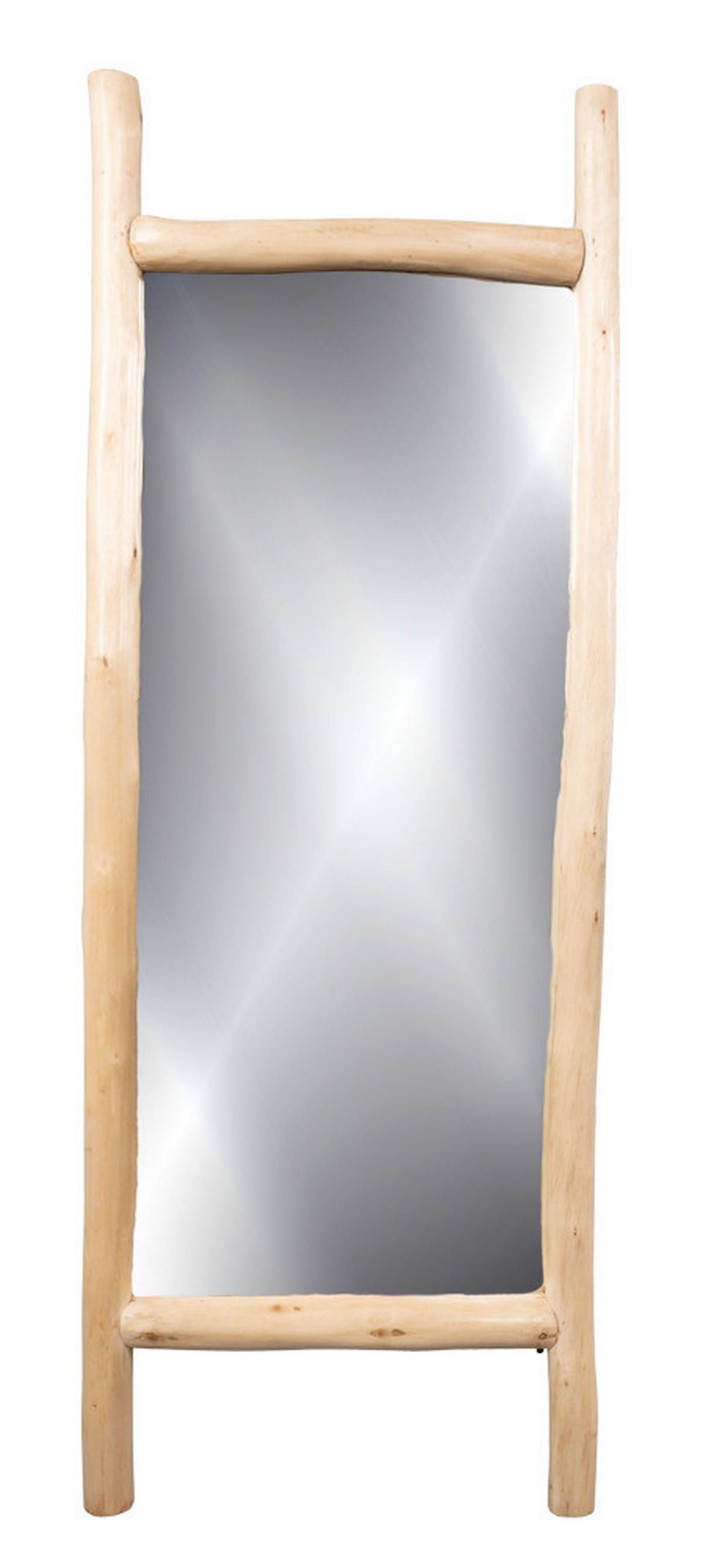 Spiegel Samu 3 Eukalyptusholzfarben - Eukalyptusholzfarben, MODERN, Holz (50/140/5cm) - Mömax