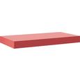 Polc Anja Rot -sb- - Piros, Faalapú anyag (50/44/24cm) Polc Anja Rot -sb- - Piros, Faalapú anyag (50/44/24cm)