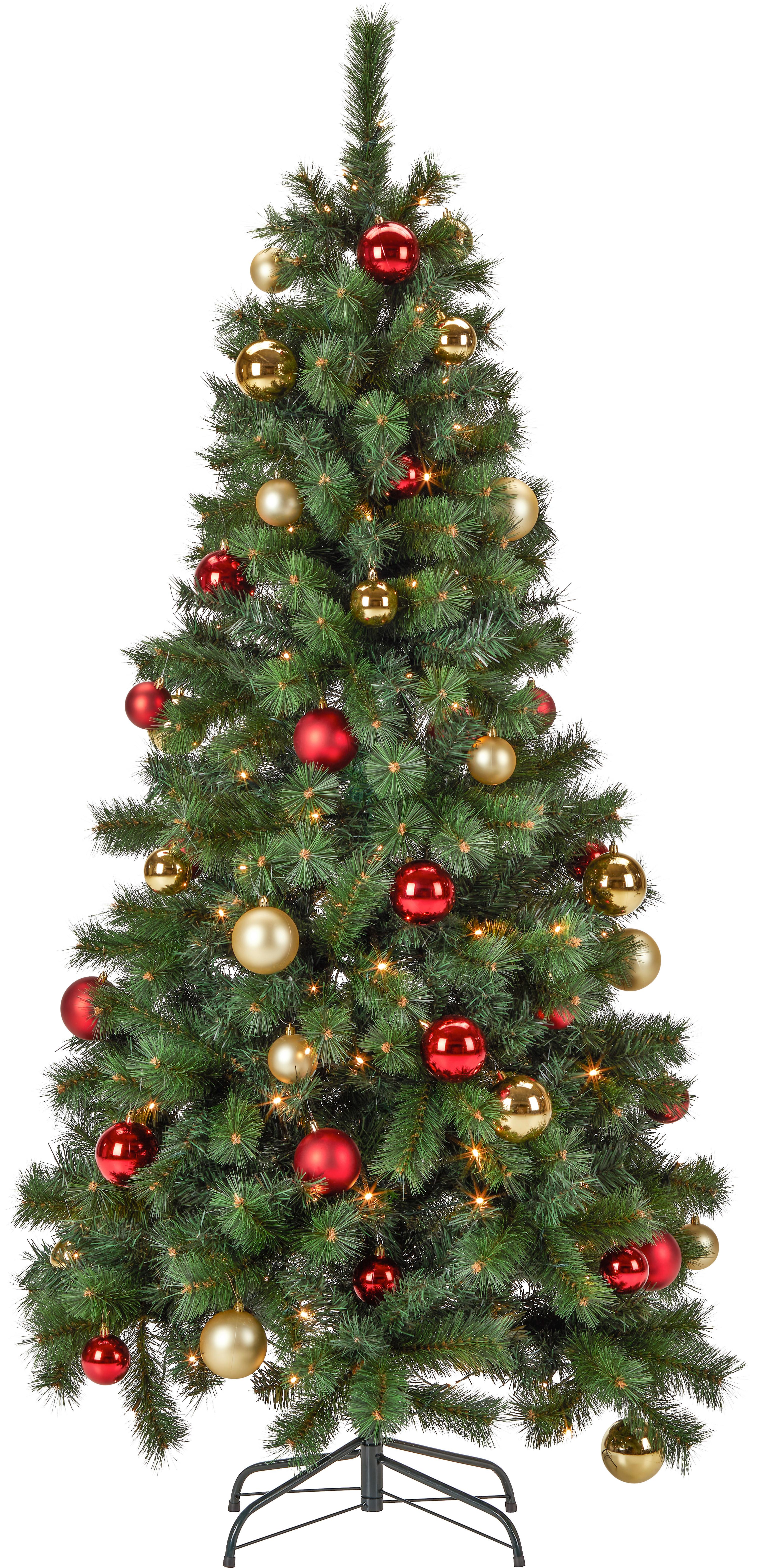 Karácsonyfa Voss - zöld, Basics, műanyag/fém (99/185cm)