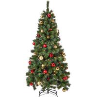 Karácsonyfa Voss - zöld, Basics, műanyag/fém (99/185cm)