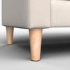 HOEKSOFA NOEMIE - Beige/Natuurlijke kleuren, Modern, Hout/Textiel (198/140cm) - Bessagi Home