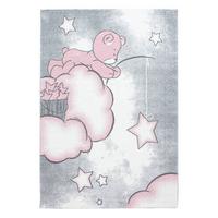 Dječji Tepih Kids - pink/bijela, Trend, tekstil (120/170cm) - Ben'n'jen