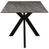 MATBORD JONAS -BASED- - grå/svart, Modern, metall/keramik (160/76/90cm) - Based