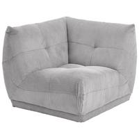 Modul Sofa Giselle Ecke Grau - Grau, Trend, Textil (105/80/105cm) - Livetastic