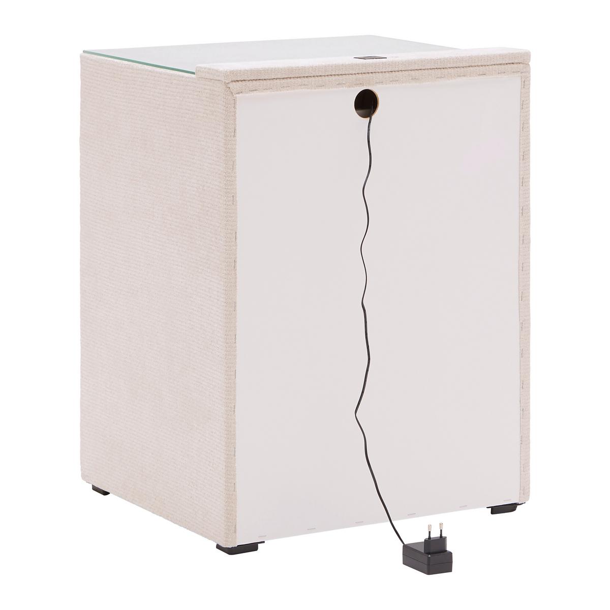 Nachtkästchen Universal Beige - Beige, KONVENTIONELL, Holzwerkstoff/Kunststoff (48/68/45,5cm) - Premium Living