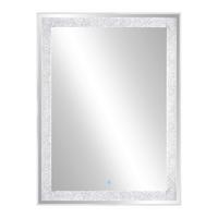 Leuchtspiegel Hermine Spiegelglas - Modern, Glas (60/80cm) - Mömax