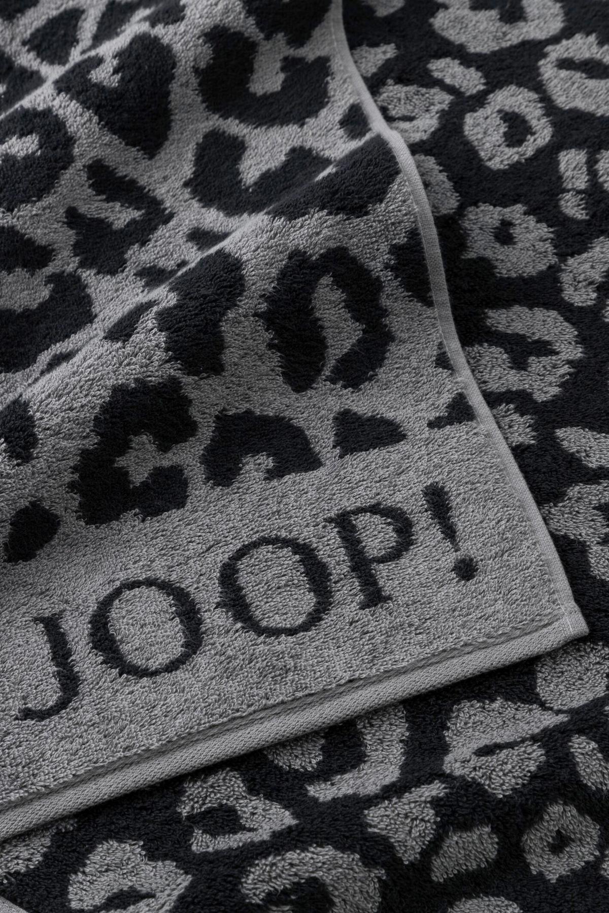 RĘCZNIK PRYSZNICOWY JOOP! LEO - kolor grafitowy, Basics, tkanina (80/150cm) - Joop!