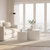 SOFFBORD ARLO - vit, Modern, trämaterial (60/45/40/35cm) - Bessagi Home