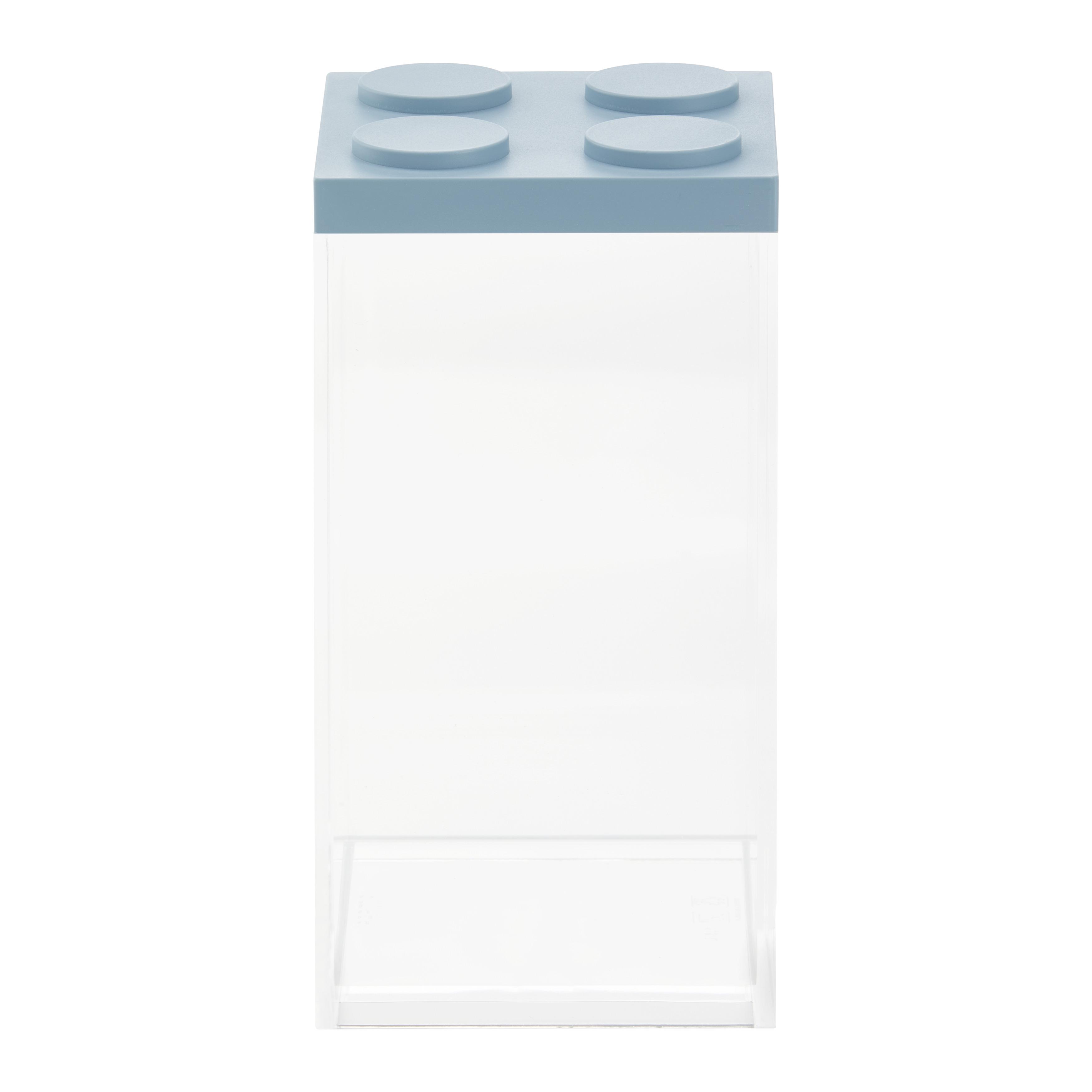 Vorratsdose Esila in Transparent/Blau ca.1,5 l - Blau/Transparent, Kunststoff (10/10/20,5cm)