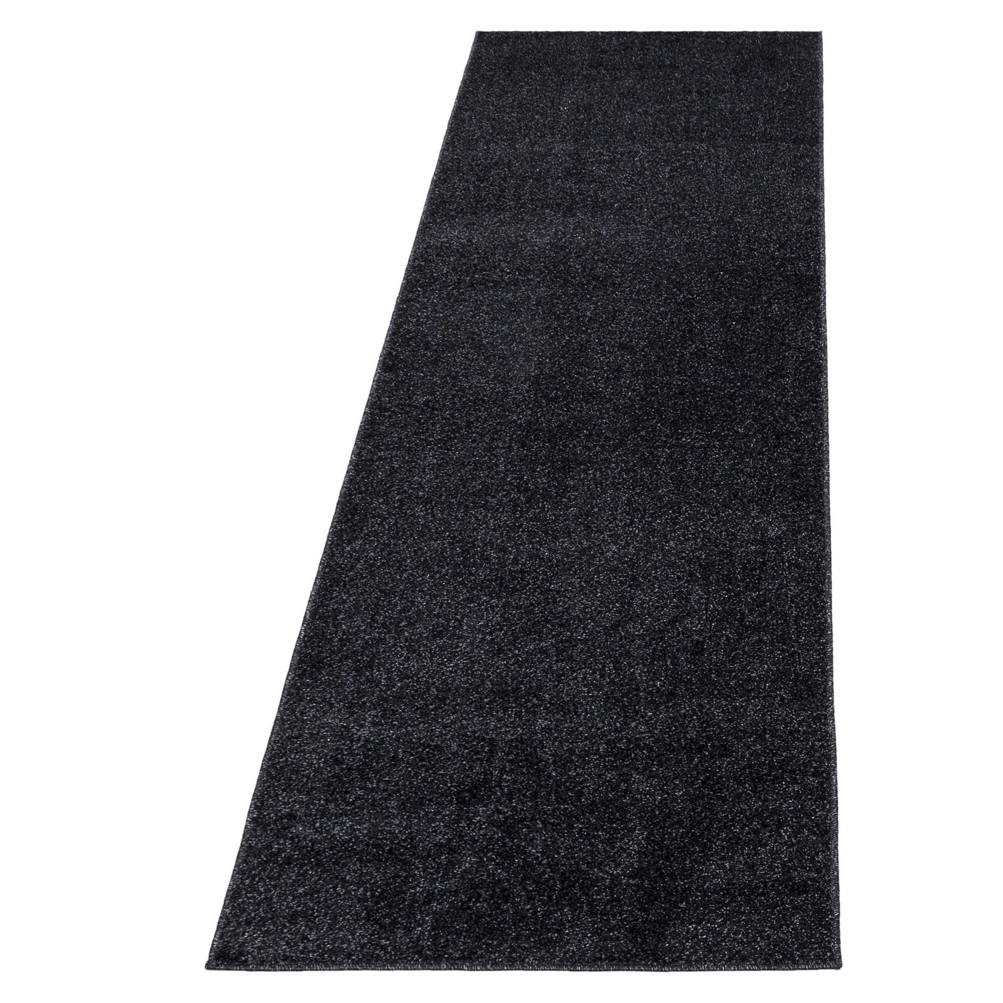 Shaggy Ata Anthrazit ca. 80x250cm - Anthrazit, Design, Textil (80/250cm) - Novel