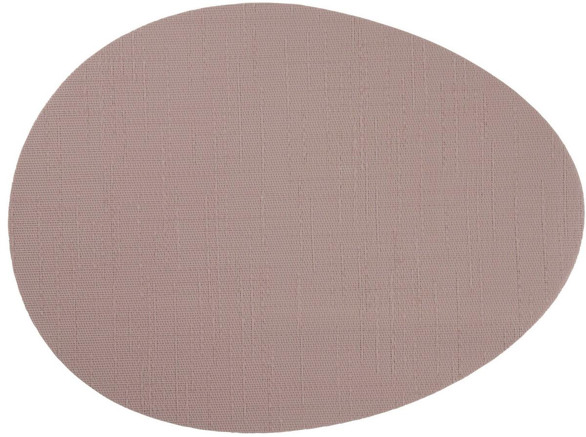 MATA STOŁOWA 78150076 - brudny róż, Konventionell, tworzywo sztuczne (45/35cm) - ASA