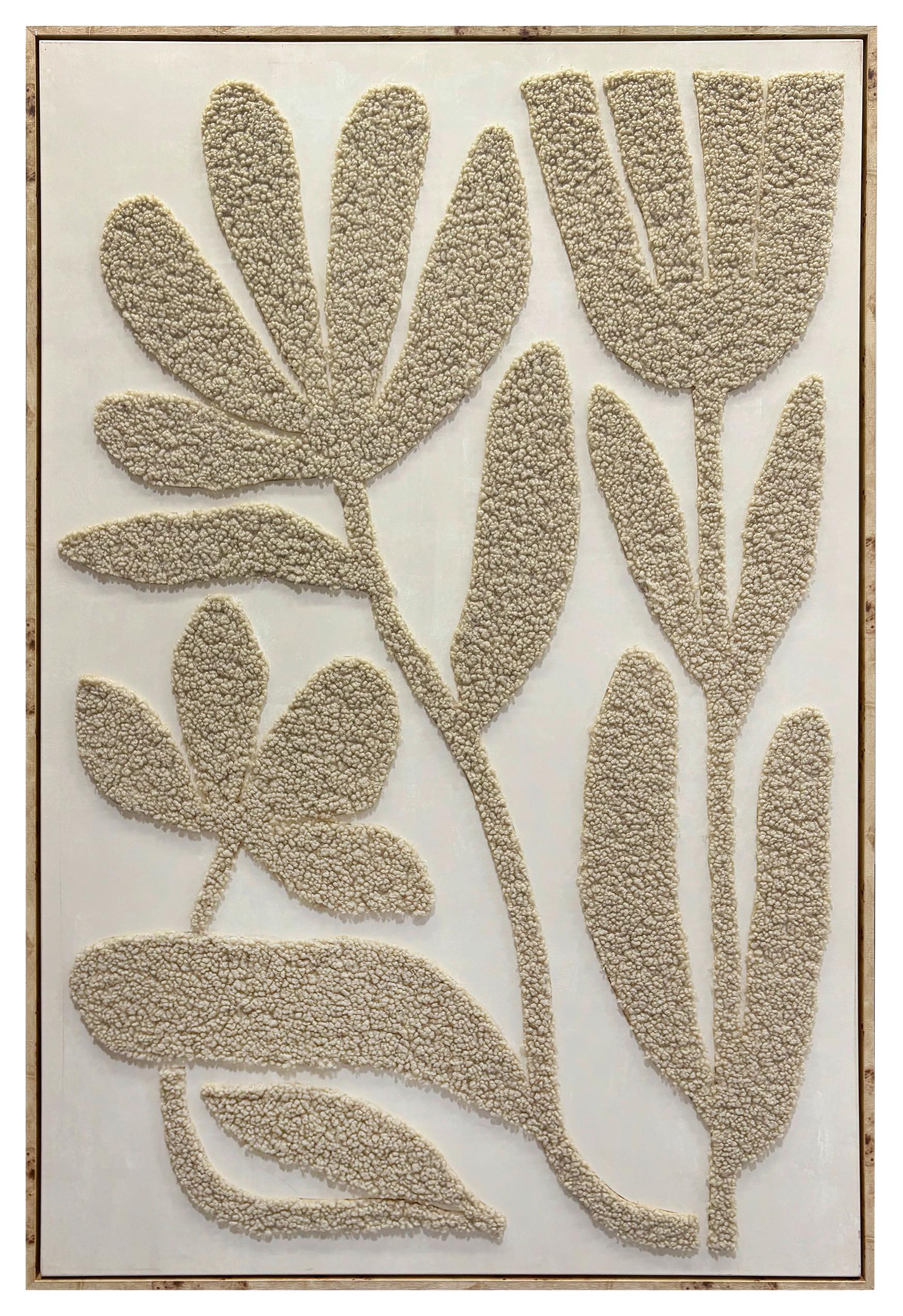 Slika Sa Ramom 60x90cm Denise Small - višebojna/boja eukaliptusa, tekstil/pločasti materijal (60/90cm) - Mömax