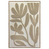 Slika Sa Ramom 60x90cm Denise Small - višebojna/boja eukaliptusa, tekstil/pločasti materijal (60/90cm) - Mömax