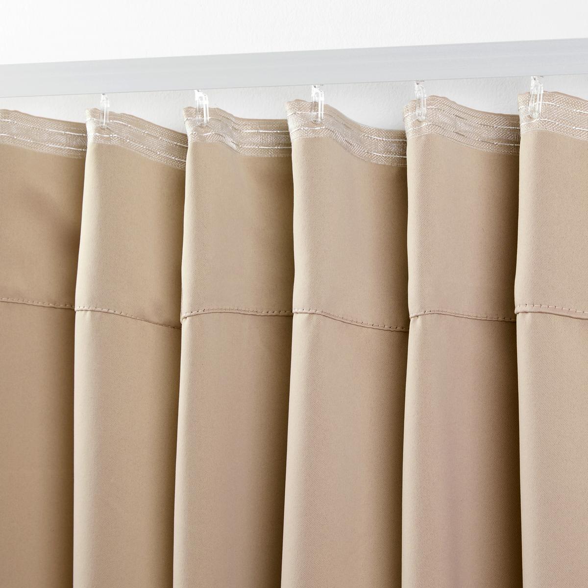 Zatemnitvena Zavesa Riccardo, Bež, 140x245cm - bež, Moderno, tekstil (140/245cm) - Premium Living