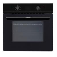 Backofen WMO 70 Schwarz - Schwarz, KONVENTIONELL, Glas/Metall (59,5/59,5/55cm) - Wolkenstein