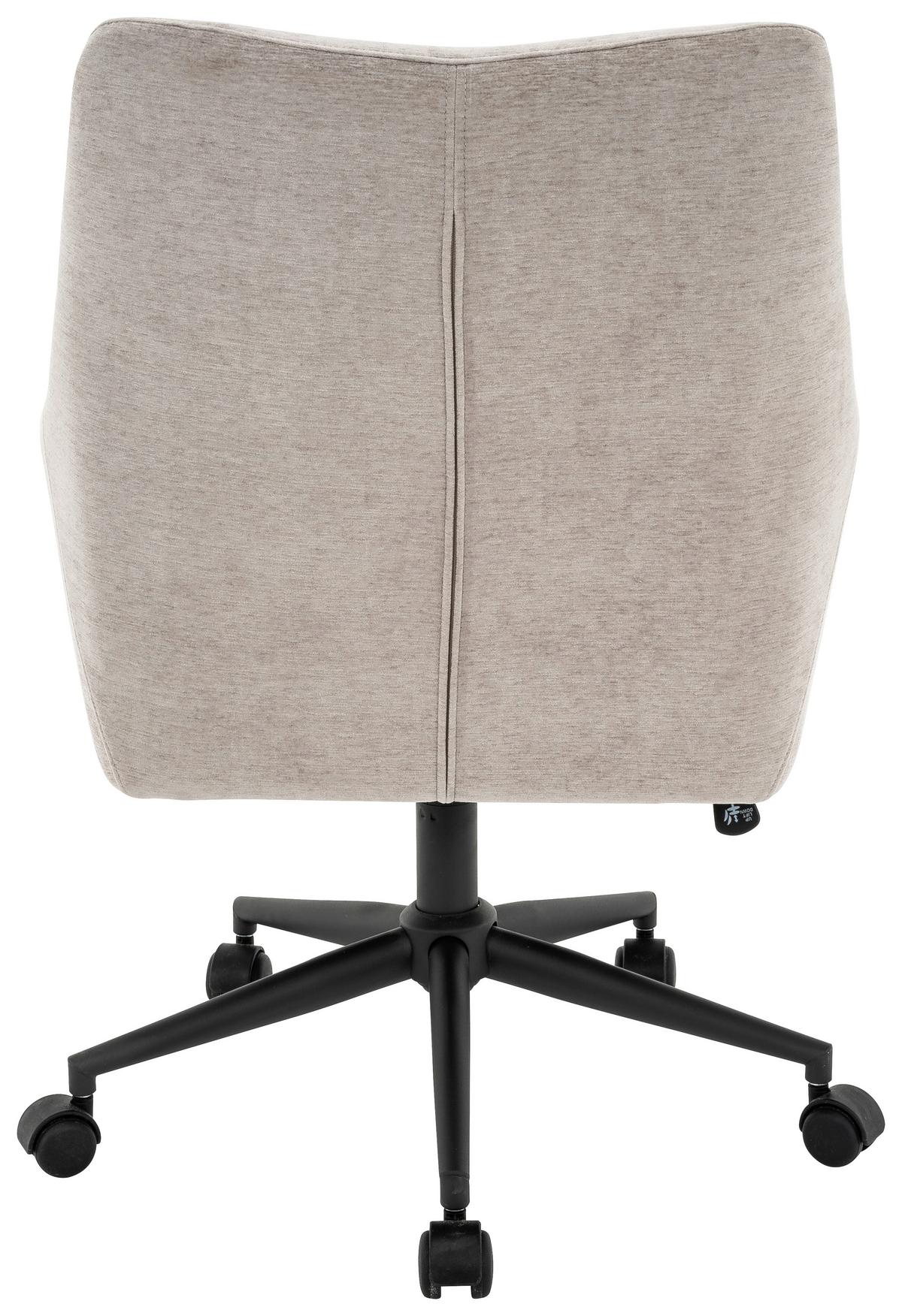 Pisarniški Stol Linz 2, Siva - siva/črna, Moderno, kovina/tekstil (64/98/68cm)