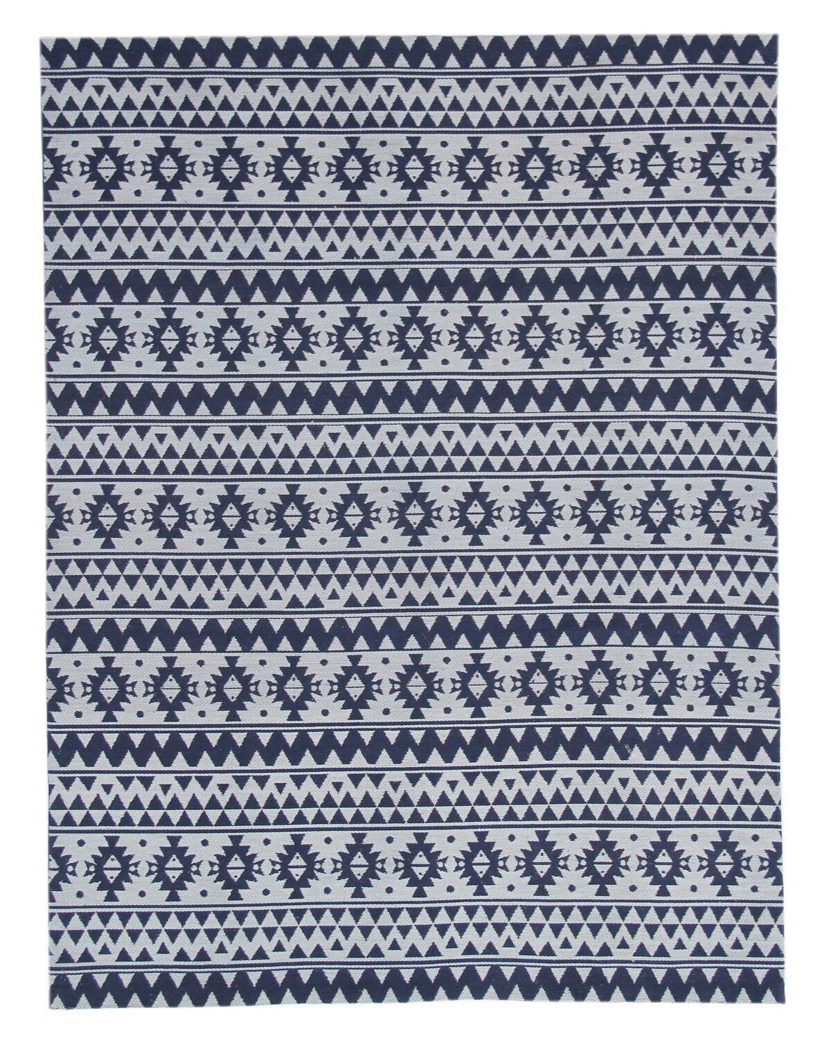 Vintage-teppich Sunny 210 Blau 120x170 - Blau, Basics, Textil (120/170cm) - Kayoom