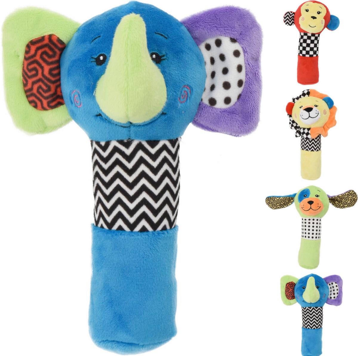 Plüss Játékfigura 339300070 - sárga/piros, textil (17cm)