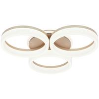 LED Mennyezeti Lámpa Kool 46cm - Pezsgő, Modern, műanyag/fém (44/46/8cm) - Mömax