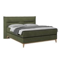 Pat box SMILE - verde, Konventionell, lemn/metal (160/200cm) - Premium Living