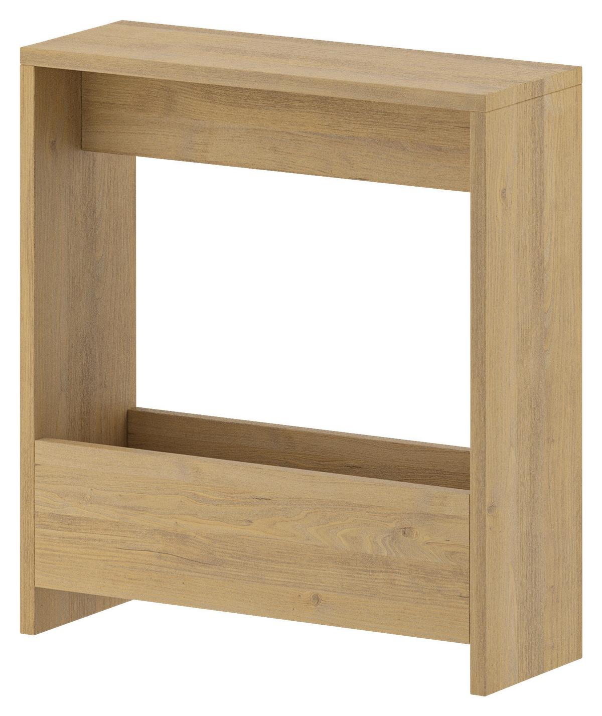 Mizica Simpi - barve hrasta, Design, leseni material (55/20/60cm) - Livetastic