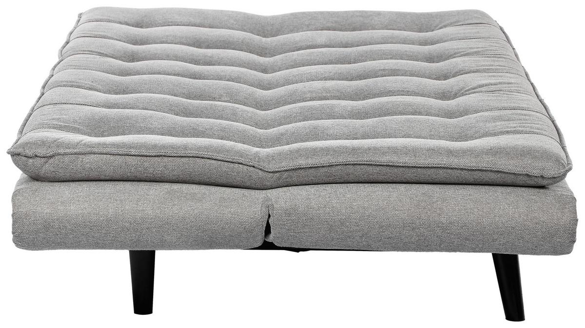 Schlafsofa Sun Grau - Schwarz/Grau, MODERN, Holz/Textil (190/83/93cm) - Mömax