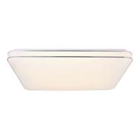 LAMPA SUFITOWA LED LASSY -TUYA - biały, Modern, tworzywo sztuczne/metal (49,5/49,5/8cm)