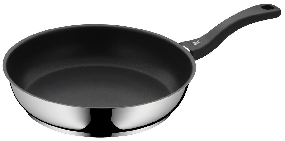 PATELNIA DO SMAŻENIA 0733686299 WMF - kolor stalowy, Basics, metal (28cm) - WMF