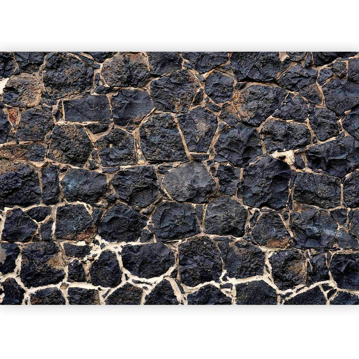 Fototapeta Stony Twilight, 400x280cm - črna, Trendi, tekstil (400/280cm) - artgeist