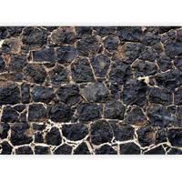 Fototapeta Stony Twilight, 400x280cm - črna, Trendi, tekstil (400/280cm) - artgeist