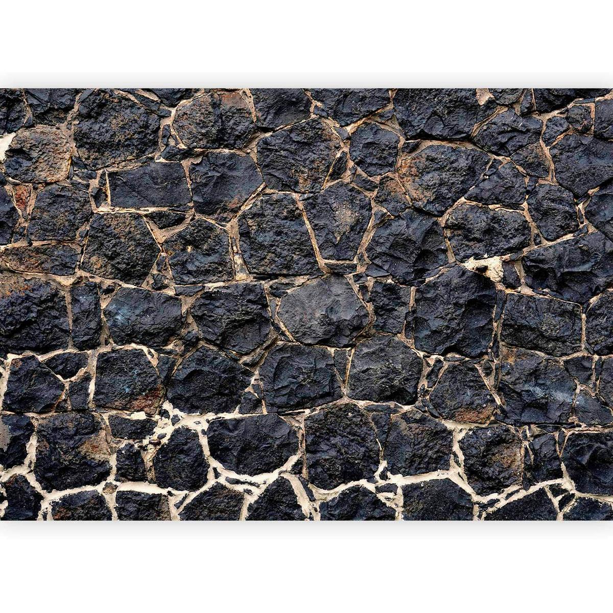 Fototapeta Stony Twilight, 400x280cm - črna, Trendi, tekstil (400/280cm) - artgeist